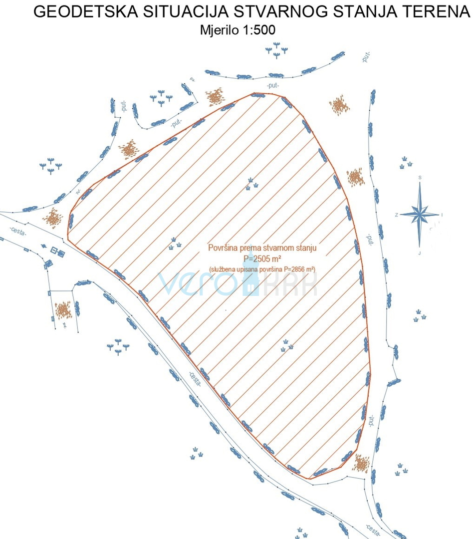 Malinska, šira okolica, otok Krk, atraktivno zemljište na dobroj lokaciji, prodaja